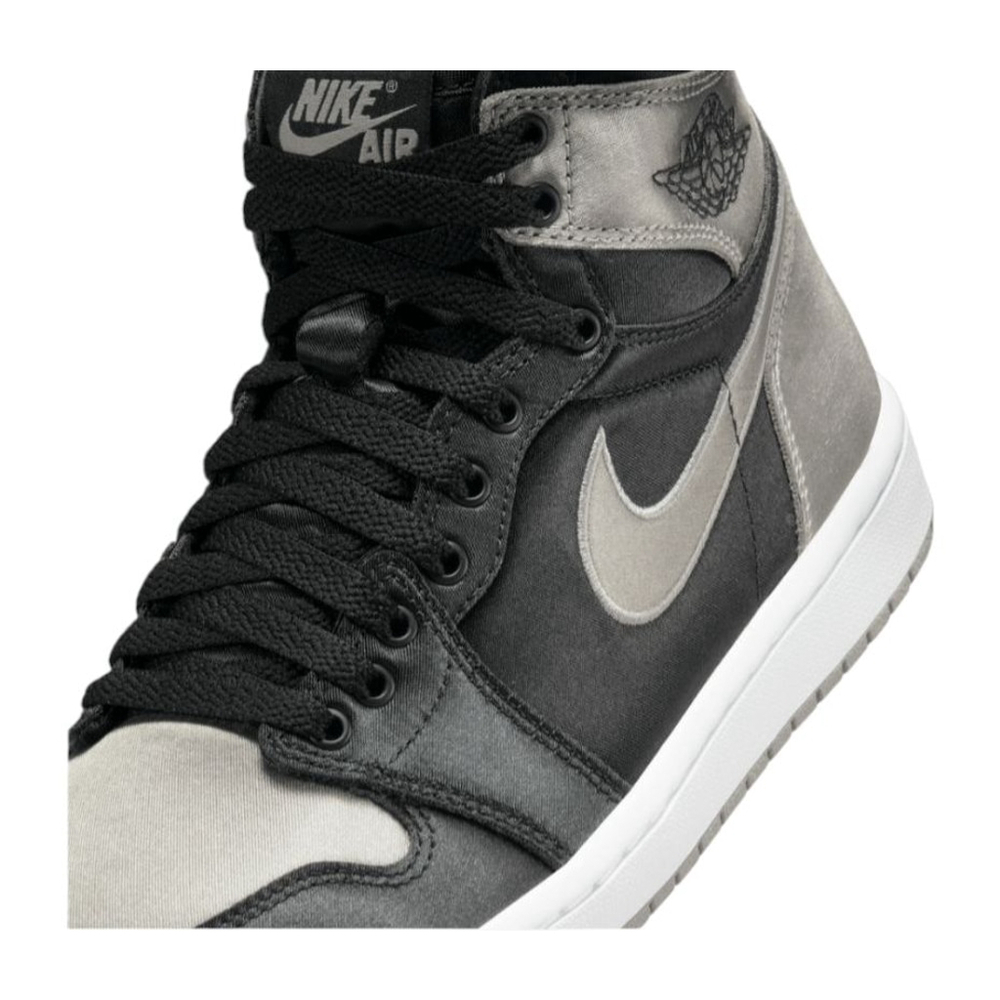 Nike Air Jordan 1 High OG Shadow 2.0 Women's Size 10.5 Black/Silver. New - Picture 5 of 12
